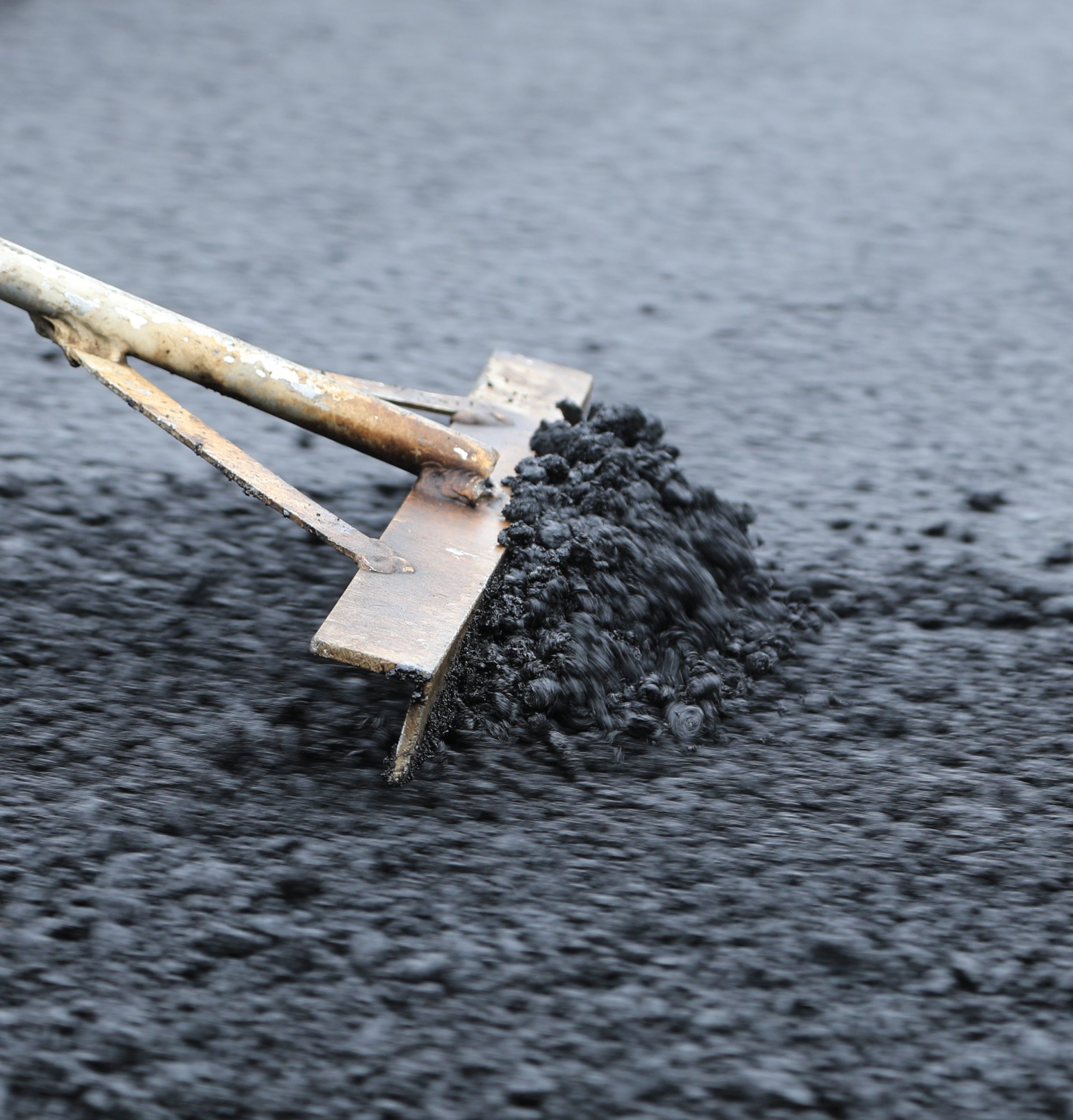 Asphalt finish